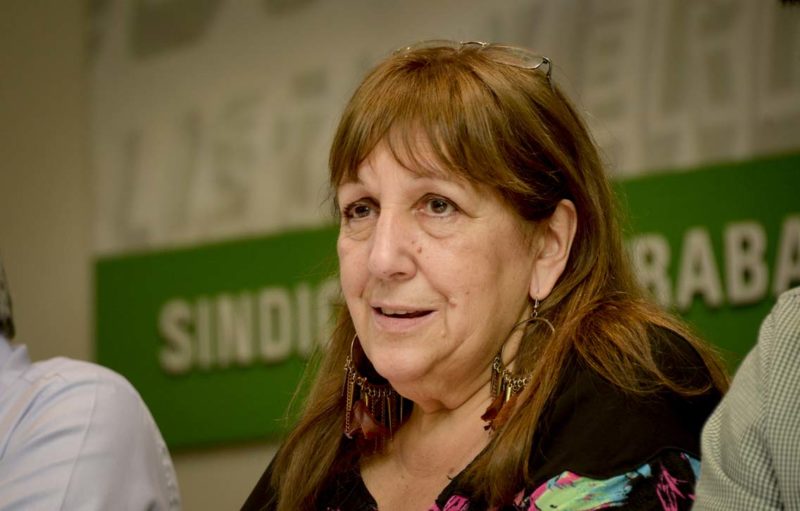 Lidia Crespo, secretaria Gremial del STIA filial Buenos Aires