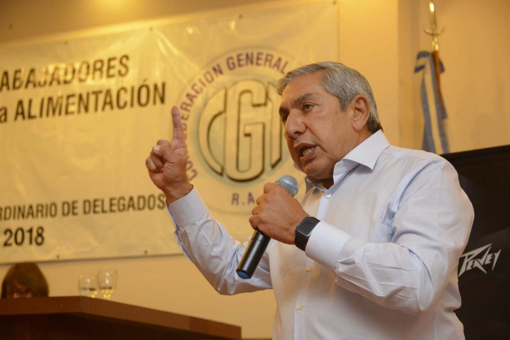 Rodolfo Daer, secretario general de Alimentación Buenos Aires