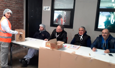Democracia Sindical: eligieron delegados en Food Services