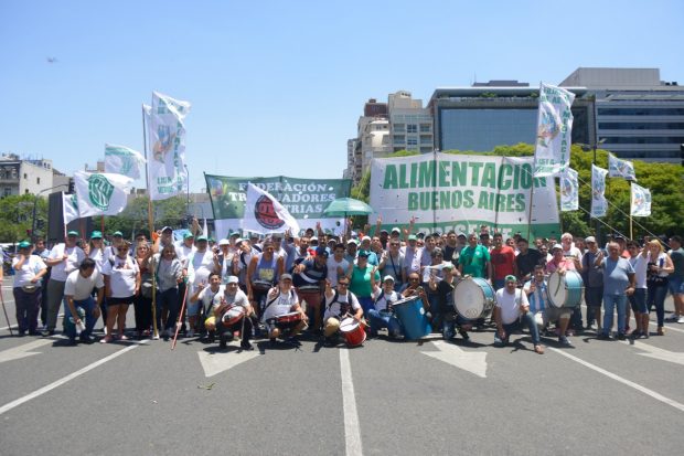 Alimentación estuvo presente en la asunción de Alberto Fernández