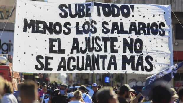 La CGT rechaza el salario mínimo y el ajuste mileísta