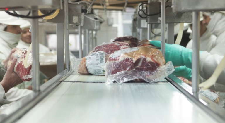Consumo de carne en caída.