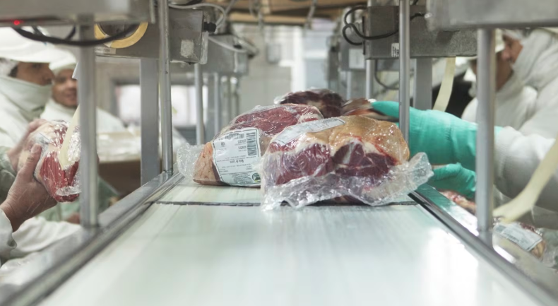 Consumo de carne en caída.